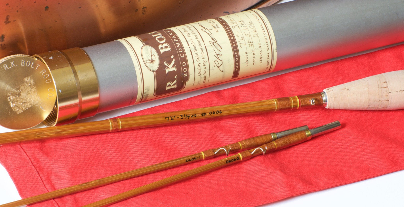 Bolt, RK -- 7'6 5wt Bamboo Rod 