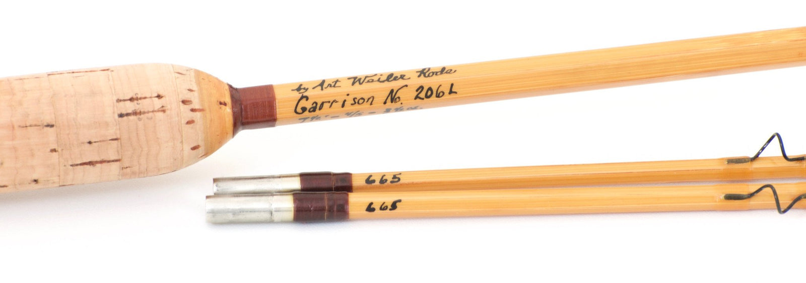 Weiler, Art - Garrison Model 206L 7'6 4/5wt Bamboo Rod 