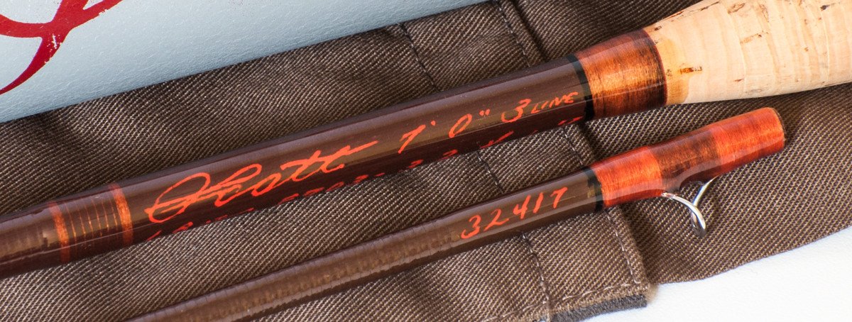 Scott Fiberglass Fly Rod - 7' 3wt 2 piece