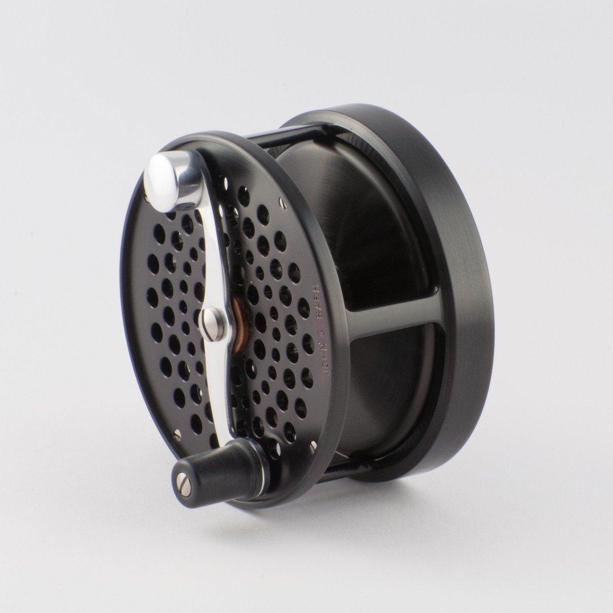 Bogdan Model 50 Salmon Fly Reel (All Black) - LHW
