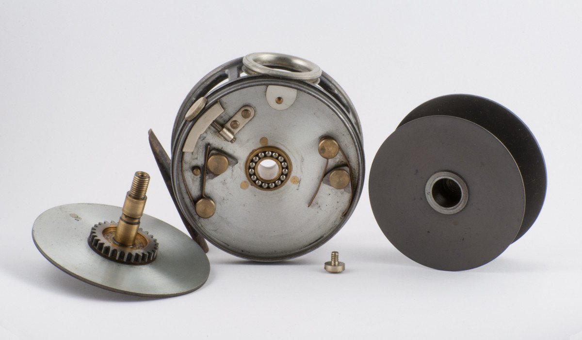 Hardy Perfect 3 1/2" wide drum fly reel