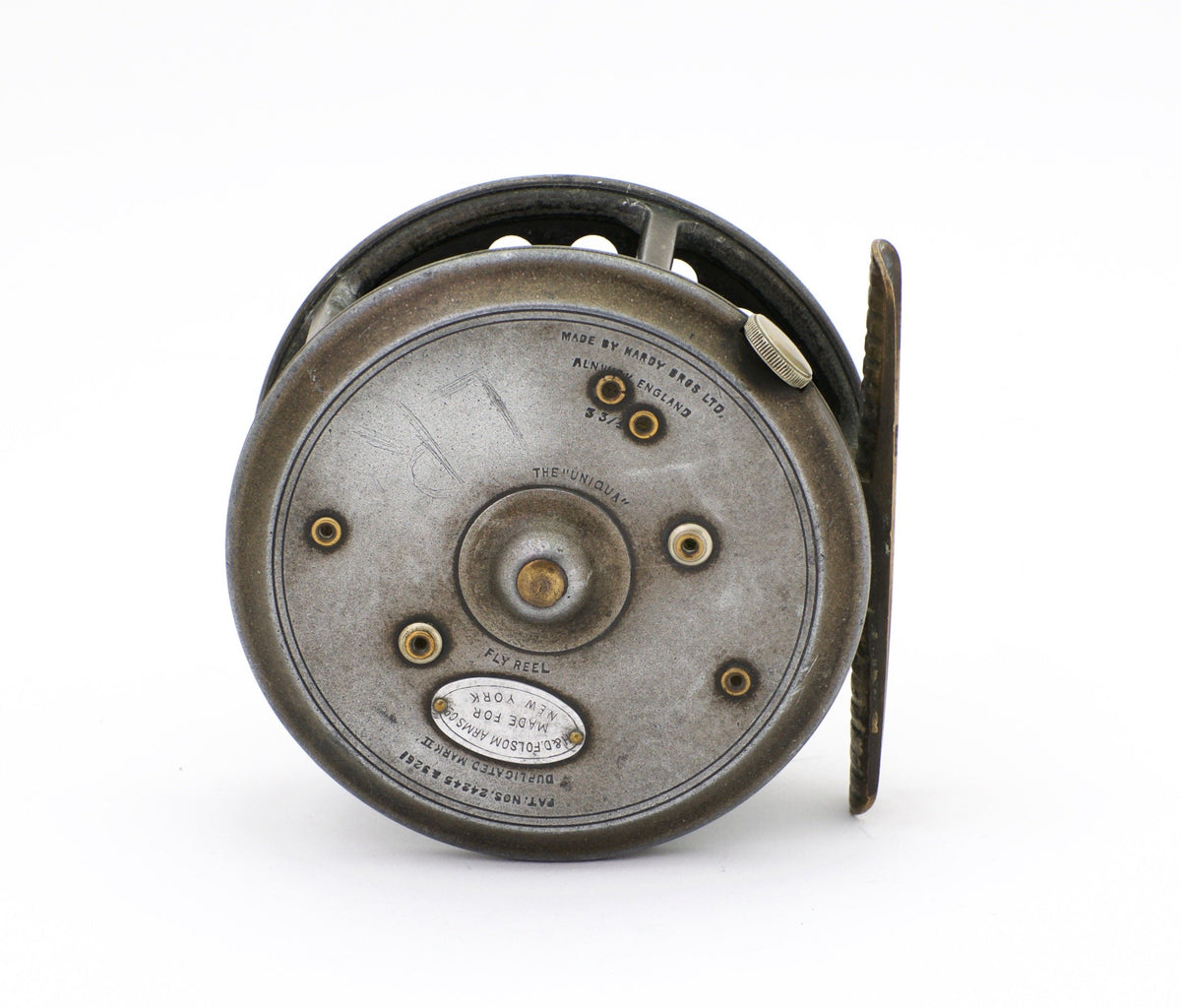 Hardy Uniqua 3 3/4" Wide Drum Fly Reel 