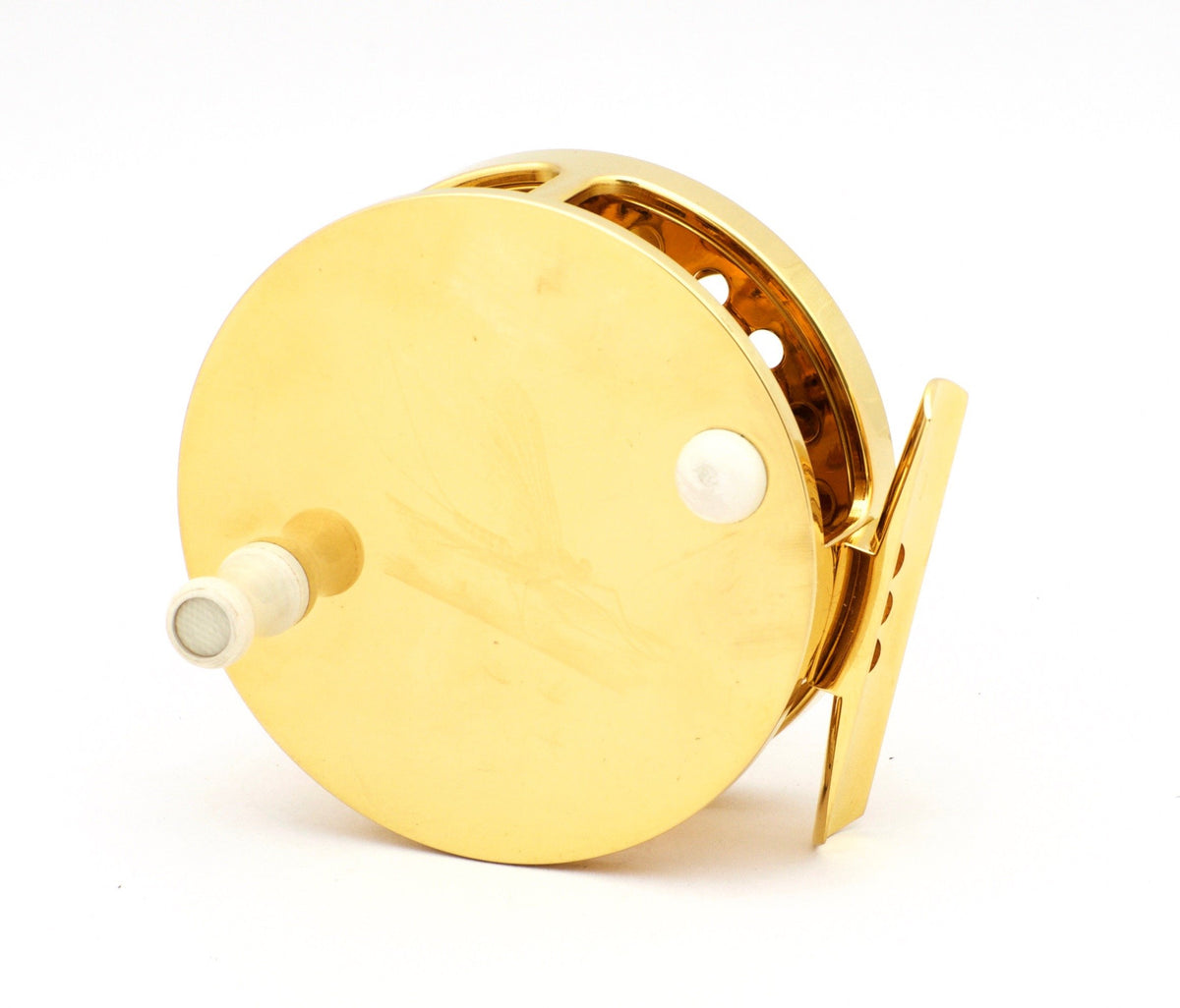 Stenzel Regent #2 Gold Plated Fly Reel w/ Spare Spool