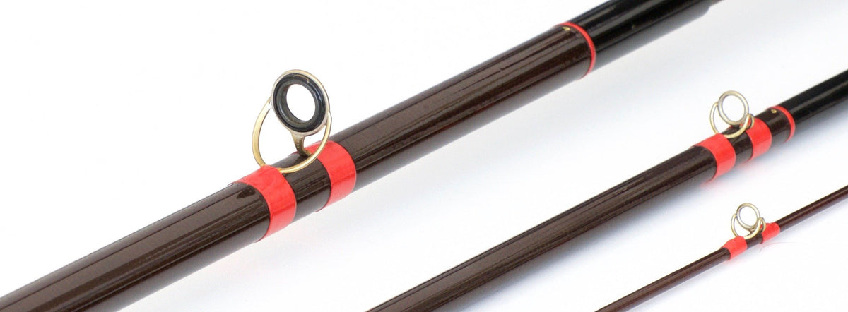 Hardy Bros. Fibalite "Salmon Fly" 12'6 9wt Fiberglass Spey Rod 
