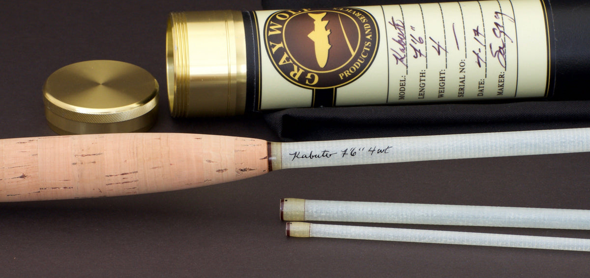 Kabuto / Graywolf Fiberglass Rod 7'6 4wt 