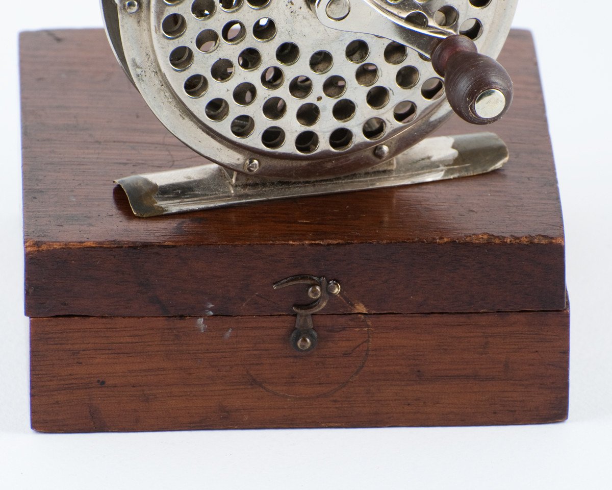 Orvis 1874 Fly Reel with Walnut Box
