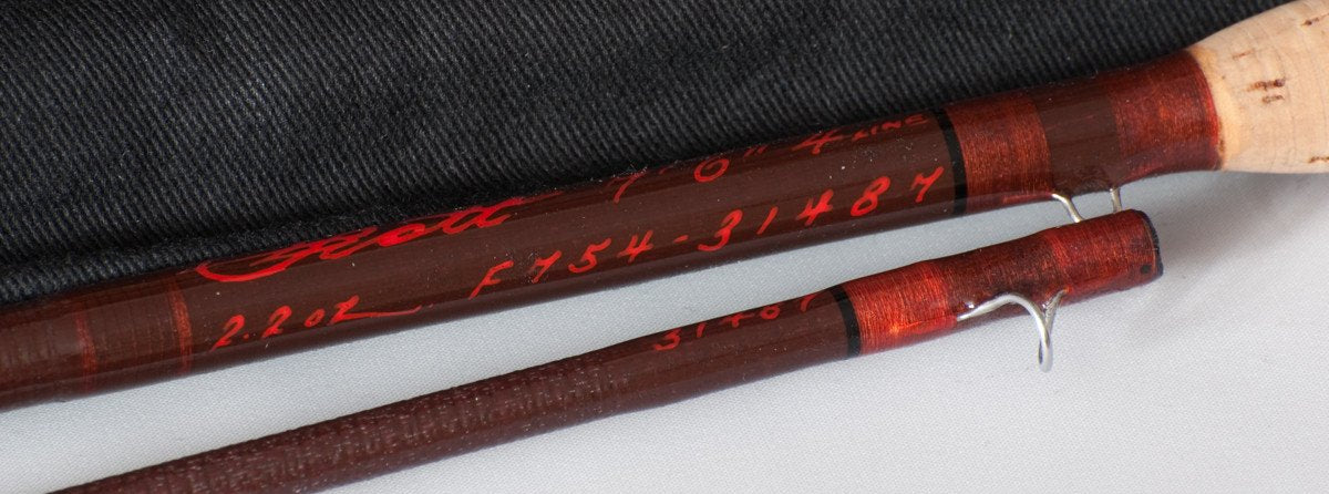Scott Fiberglass Fly Rod - Model F754 Fibertouch 7'6 4wt 2 piece