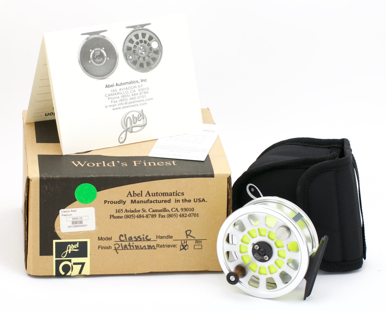 Abel Classic Platinum Fly Reel