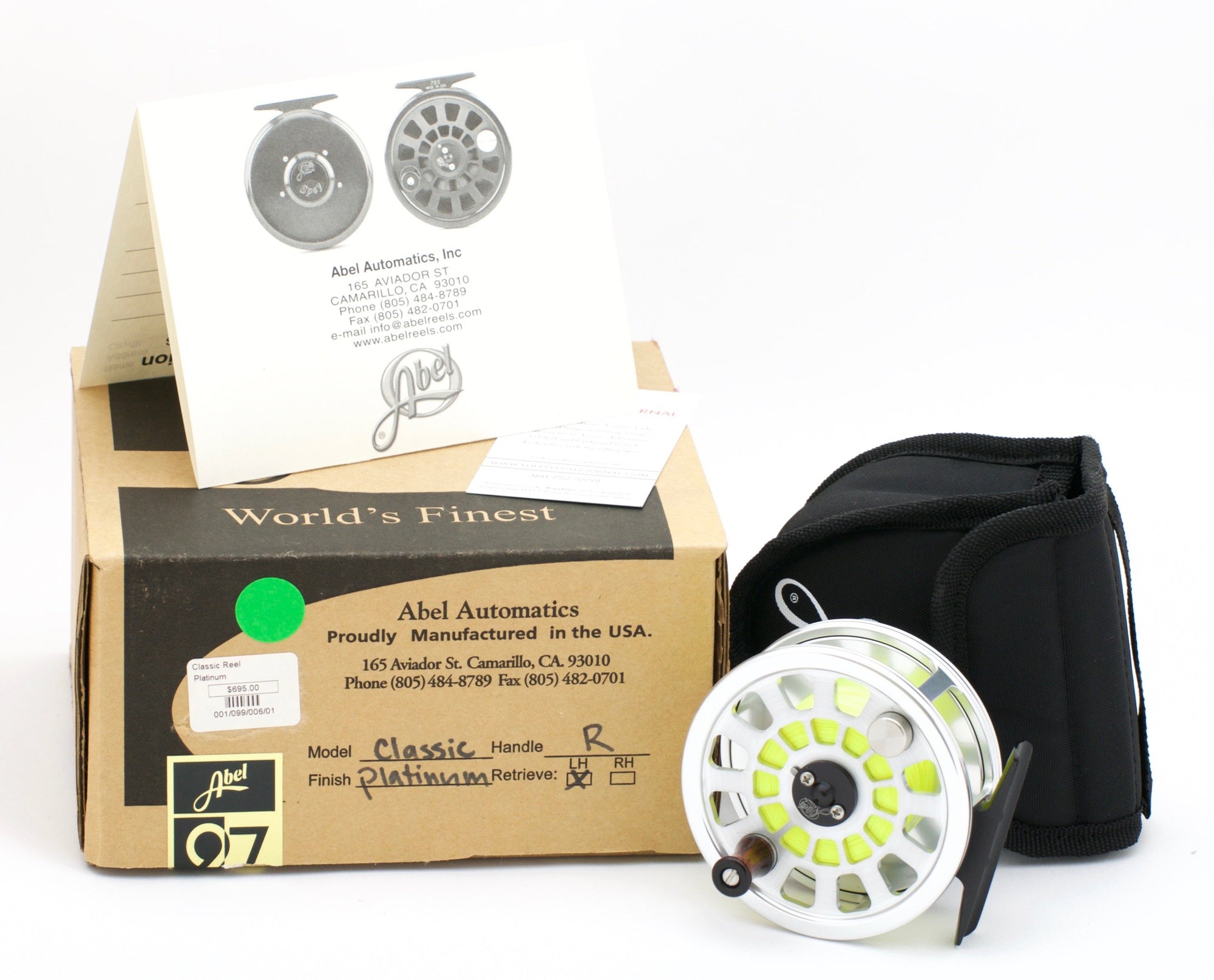 Abel Classic Platinum Fly Reel