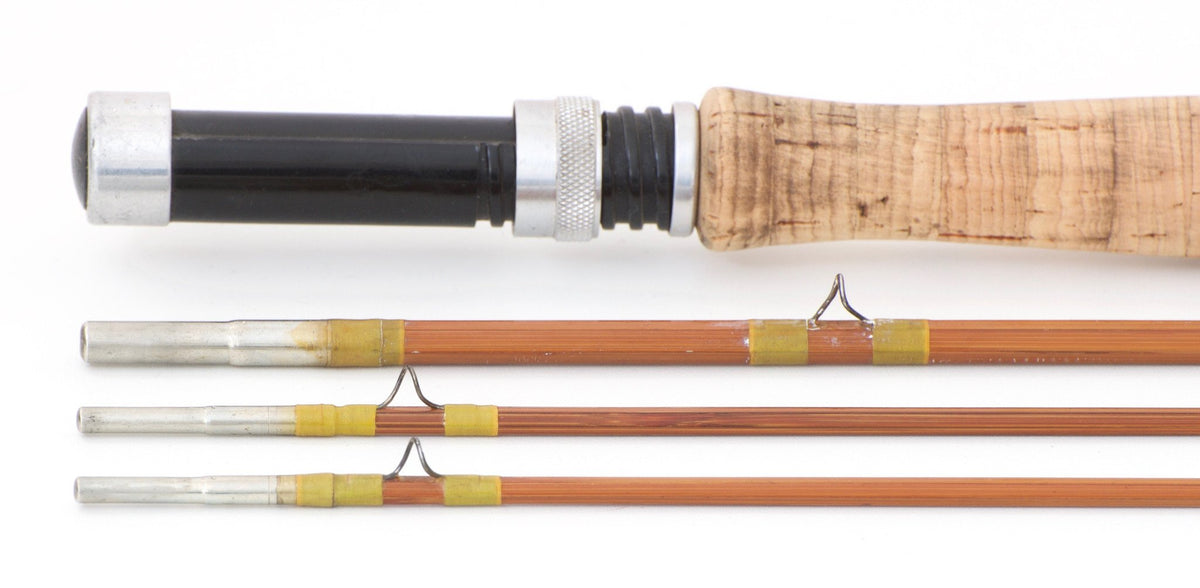 Phillipson Pacemaker Bamboo Rod 8' 3/2 5wt - full rod assembled view