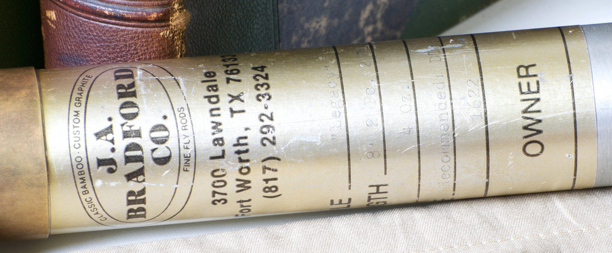 Bradford, J.A. (John) -- Legacy Bamboo Rod - 8' 2/2 5wt 