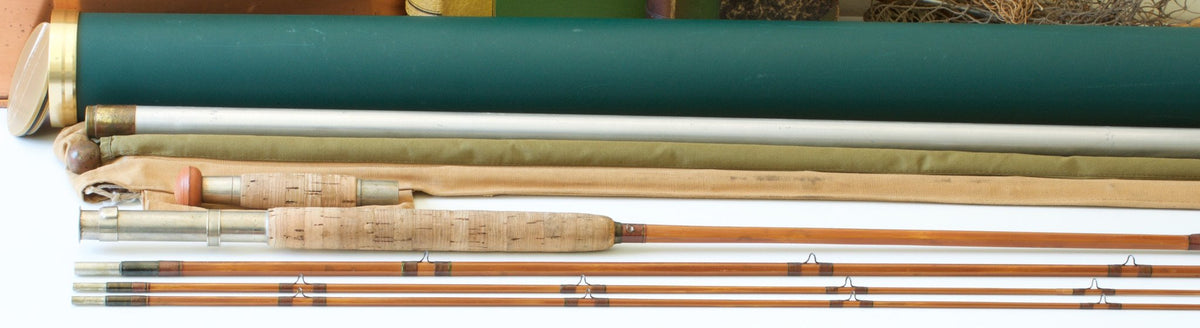 Payne Model 420 Dry Fly Salmon Bamboo Rod 10'6" 