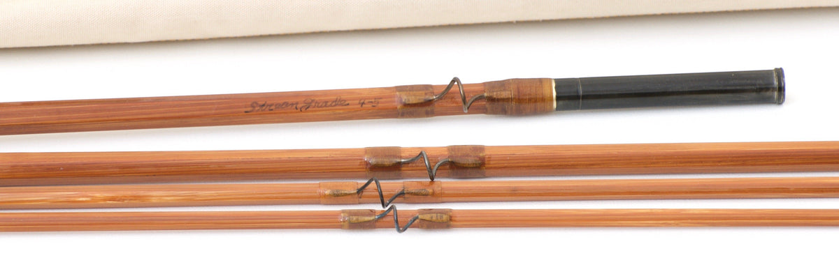 Walt Carpenter Stream Grade 7'6 3/2 5wt Bamboo Rod 