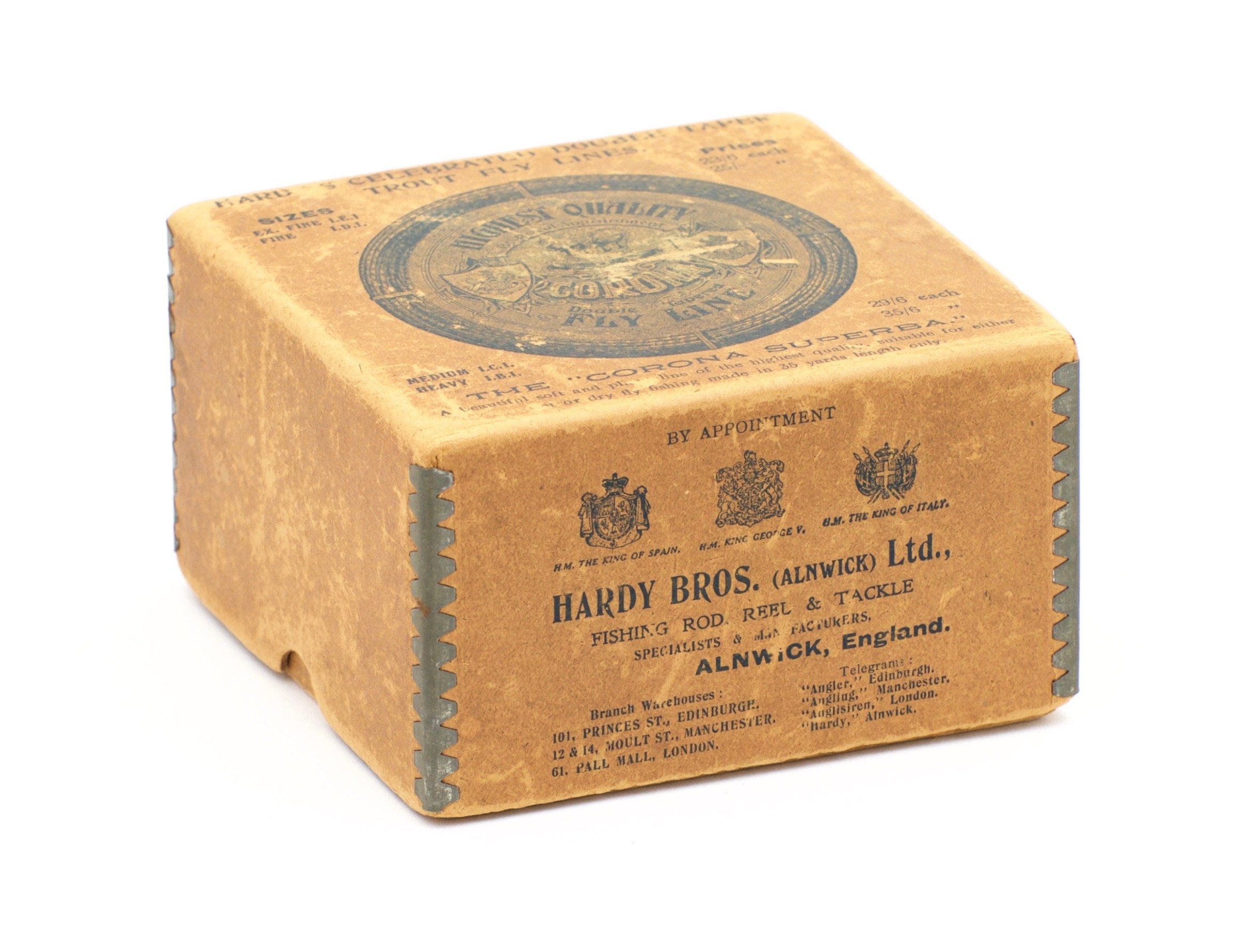 hardy tackle box Hardy Bros. Original Cardboard Reel Box