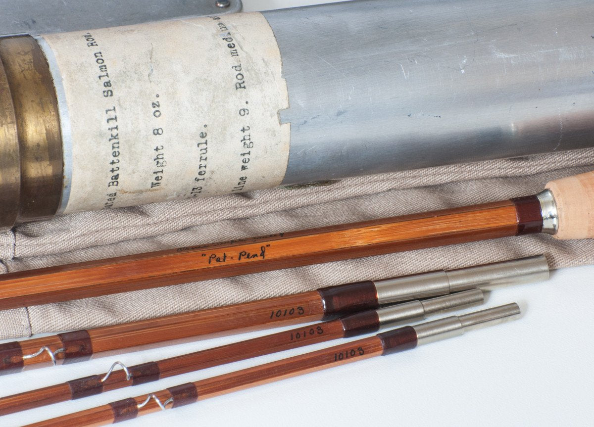 Orvis Salmon 9'6" Bamboo Rod - early and collectible 