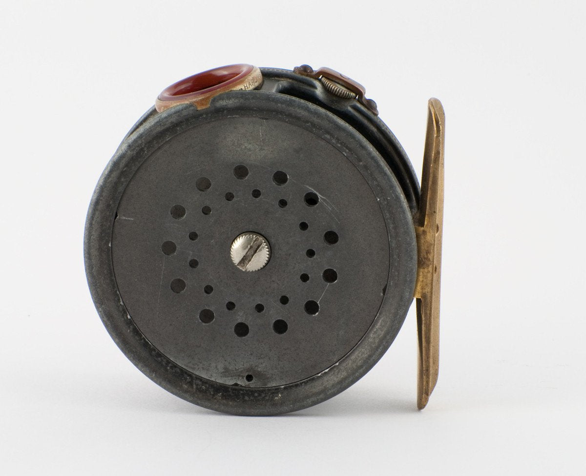 Hardy Perfect 3 1/8" 1912 check w/ red agate 