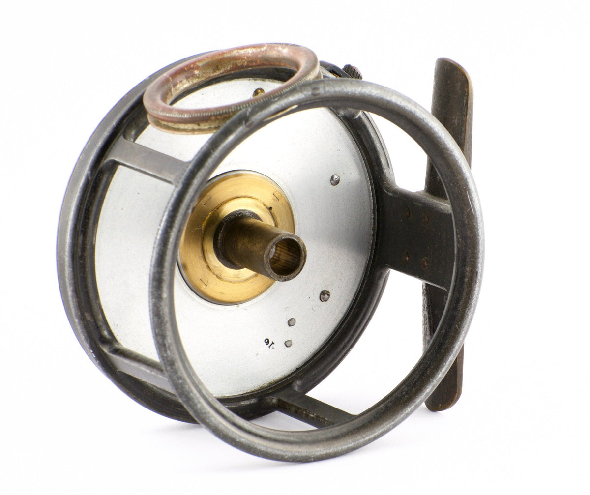 Hardy Perfect 3 3/4" Wide Drum 1912 Check Fly Reel 