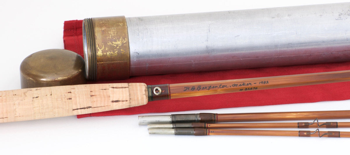 Walt Carpenter Browntone 7'6 3/2 5wt Bamboo Rod 
