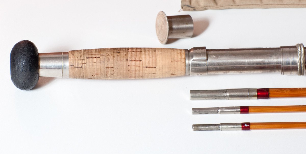 Leonard, HL - Pre-Fire Salmon Bamboo Rod 10'6" 3/2 