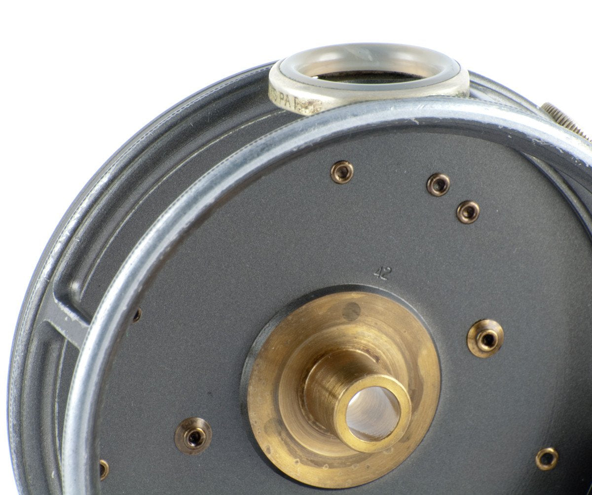 Hardy Perfect 3 7/8" with agate line guide 