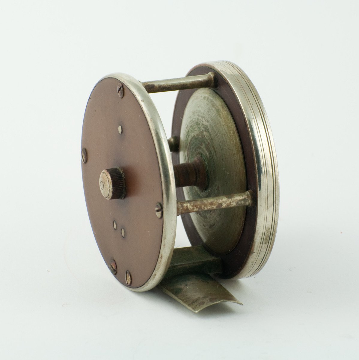 abbey fly reel Julius Vom Hofe / Abbey & Imbrie -- Hard Rubber Size 3 Fly Reel