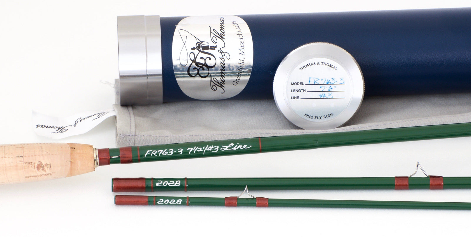 Thomas & Thomas 7'6 3wt Fiberglass Rod 