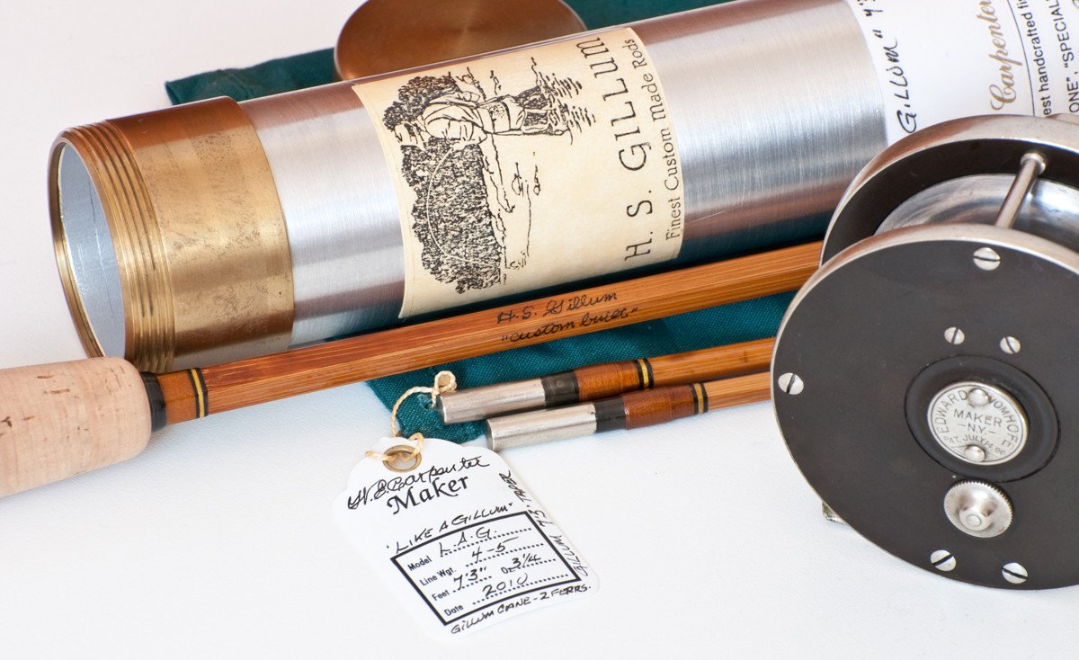 Walt Carpenter "Like a Gillum" 7'3 2/2 4-5wt Bamboo Rod 