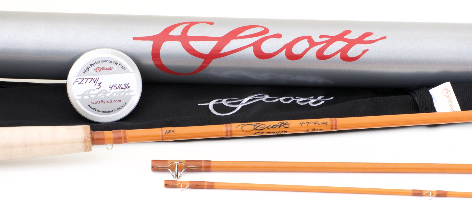 Scott F2 Fiberglass Fly Rod 7'7 4wt