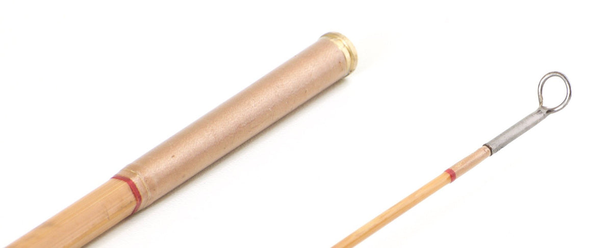 R.L. Winston Bamboo Rod SF-era 8'6" 2/1 #5/6 - rod sections with guides and wraps