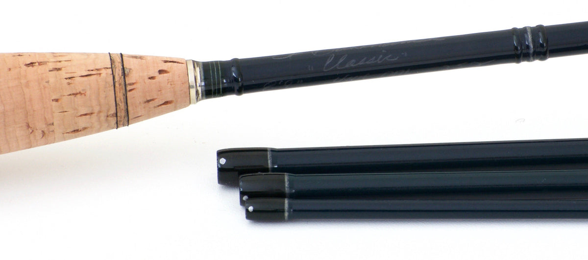Burkheimer, CF -- 8'9 4wt 4 pc. "Classic" Graphite Fly Rod 