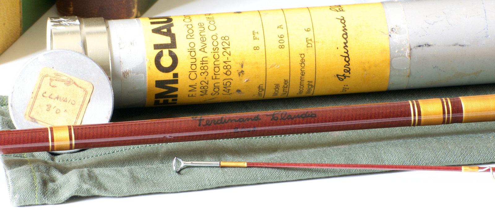 Claudio, Ferdinand -- 806A Fiberglass Rod