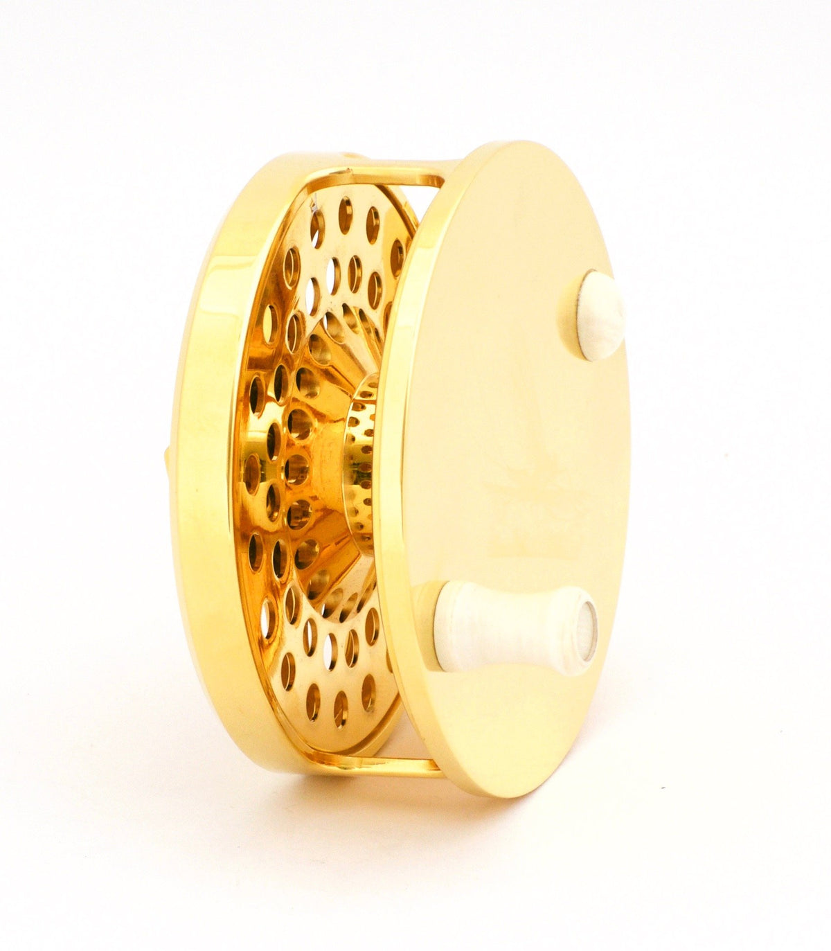 Stenzel Regent #2 Gold Plated Fly Reel w/ Spare Spool