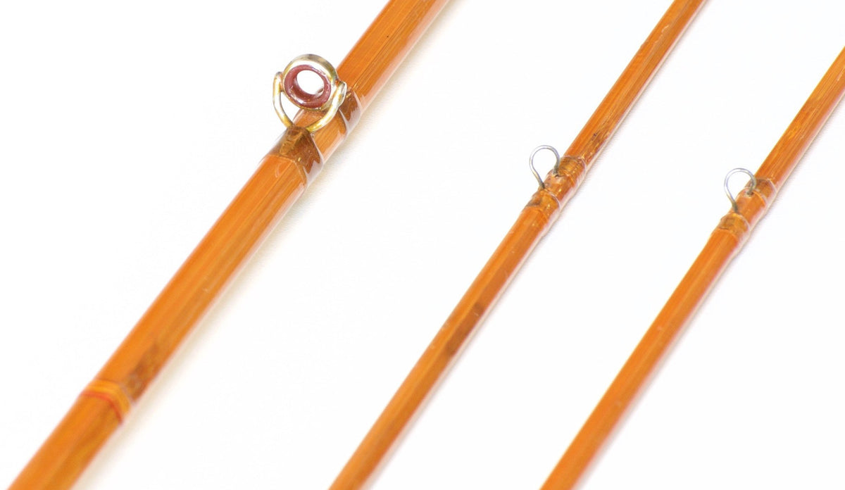 R.L. Winston Bamboo Fly Rod SF-era 9' 2/2 4 1/2 oz. - rod sections with guides and wraps