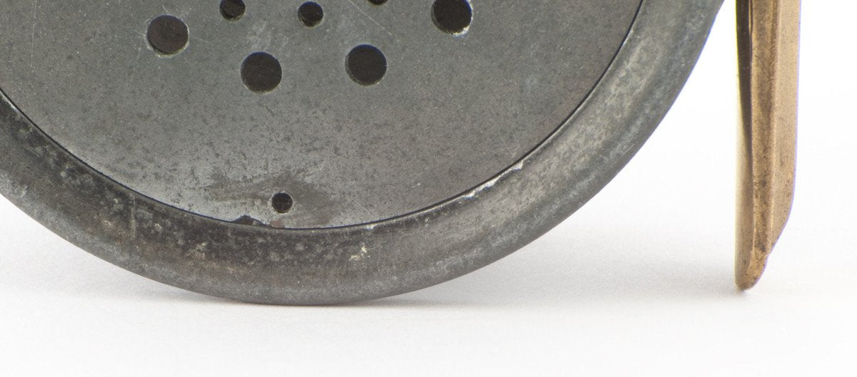 Hardy Perfect 3 1/8" 1912 check w/ red agate 