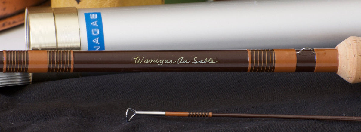 Wanigas -- 7'10 6wt Au Sable Fiberglass Rod 