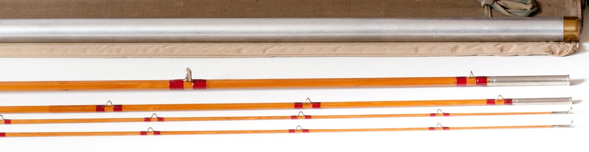 Leonard, HL - Pre-Fire Salmon Bamboo Rod 10'6" 3/2 