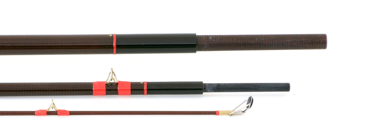 Hardy Bros. Fibalite "Salmon Fly" 12'6 9wt Fiberglass Spey Rod 