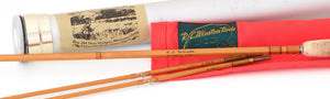 R.L. Winston Bamboo Rod 8' 2/2 #4 - handle grip and reel seat detail
