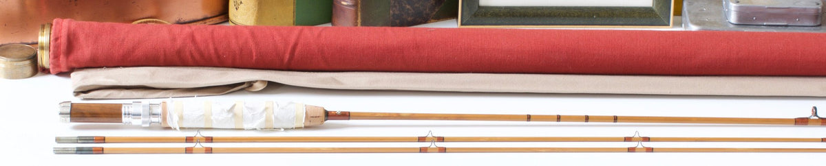 Jim Schaaf Dickerson Model 7612 Bamboo Rod 7'6" 2/2 #4 - overall view