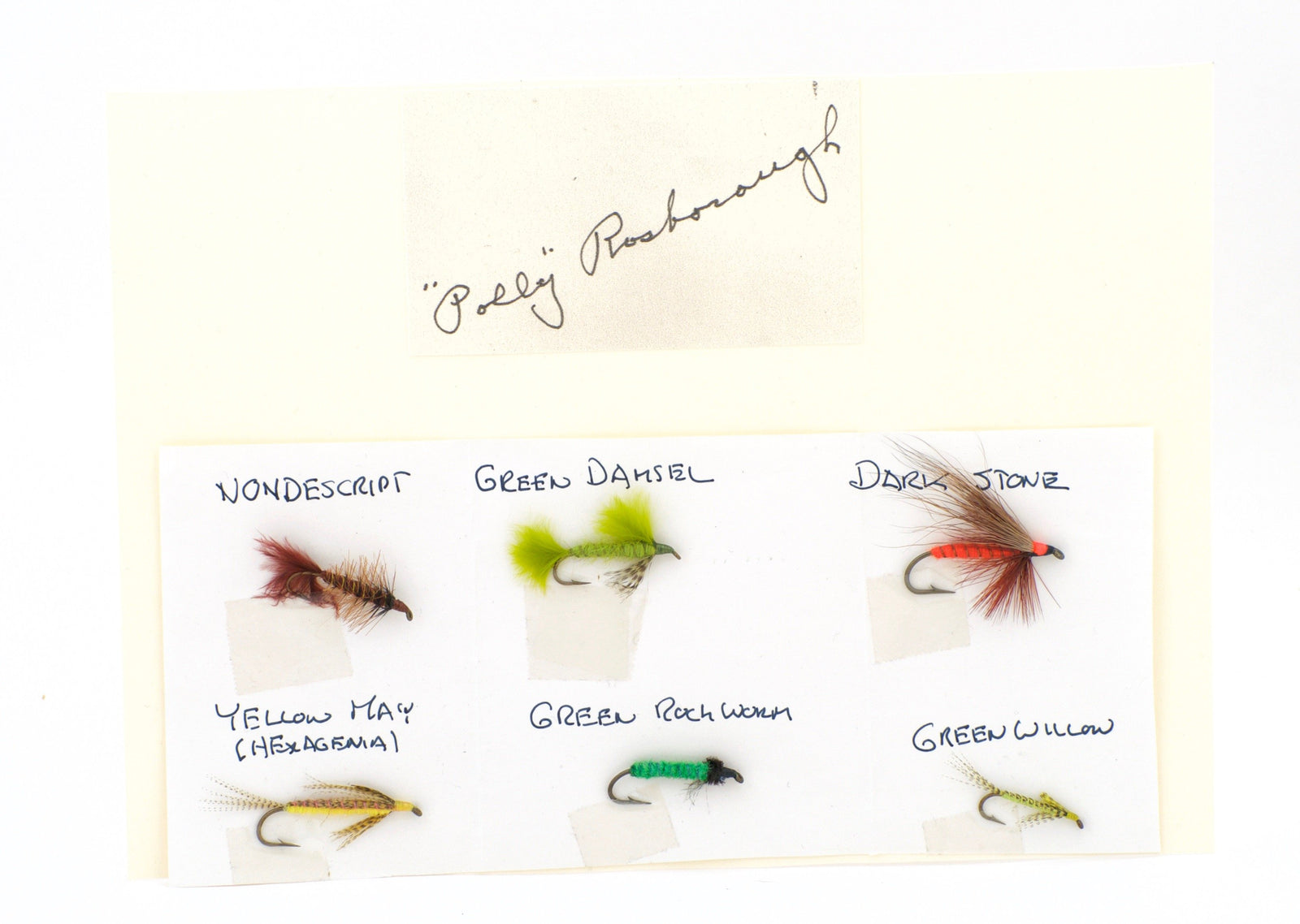 Rosborough, Polly - Six Flies w/ Signature Card 