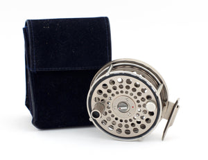 Ari 't Hart S1 Fly Reel and Spare Spool - Nickel Plated