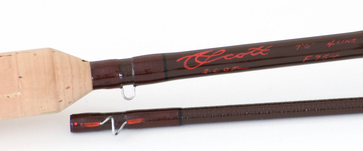 Scott Fiberglass Fly Rod - 7'6 4wt 2 piece 
