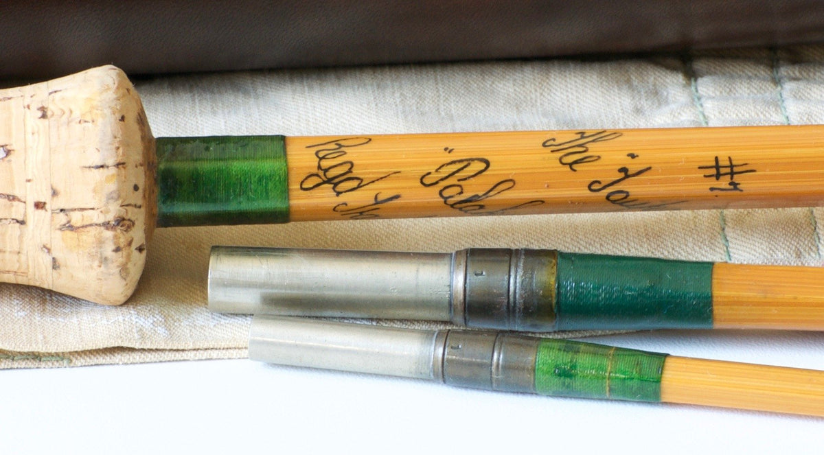 Hardy Palakona "Taupo" 10' #7 Bamboo Fly Rod 3/1 - case or tube detail