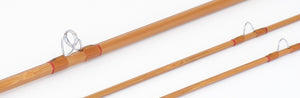 Simroe, Ted -- 7'6 5wt Bamboo Rod (New) - rod sections with guides and wraps