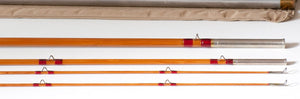 Leonard, HL - Pre-Fire Salmon Bamboo Rod 10'6" 3/2 