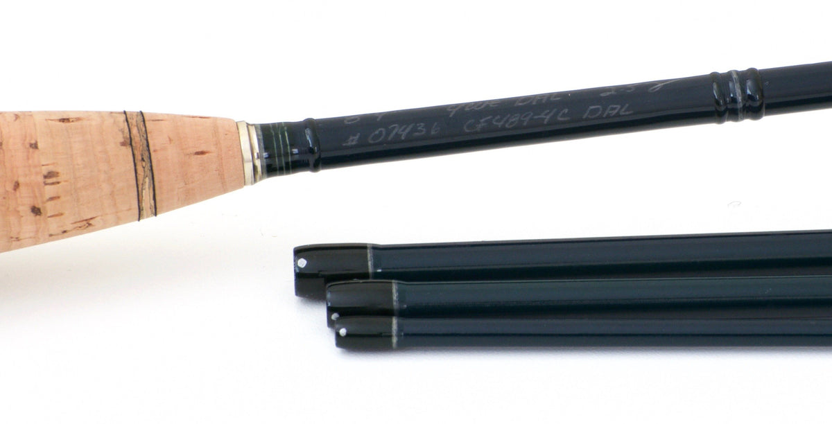 Burkheimer, CF -- 8'9 4wt 4 pc. "Classic" Graphite Fly Rod 