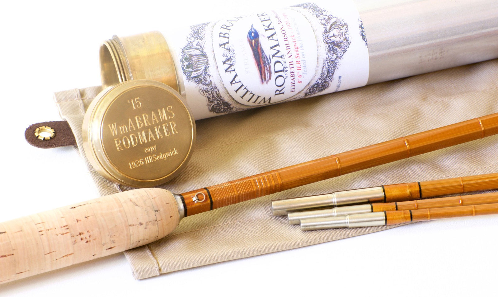 Abrams, William (Housatonic Rods) - Sedgwick 8'6 Bamboo Rod 