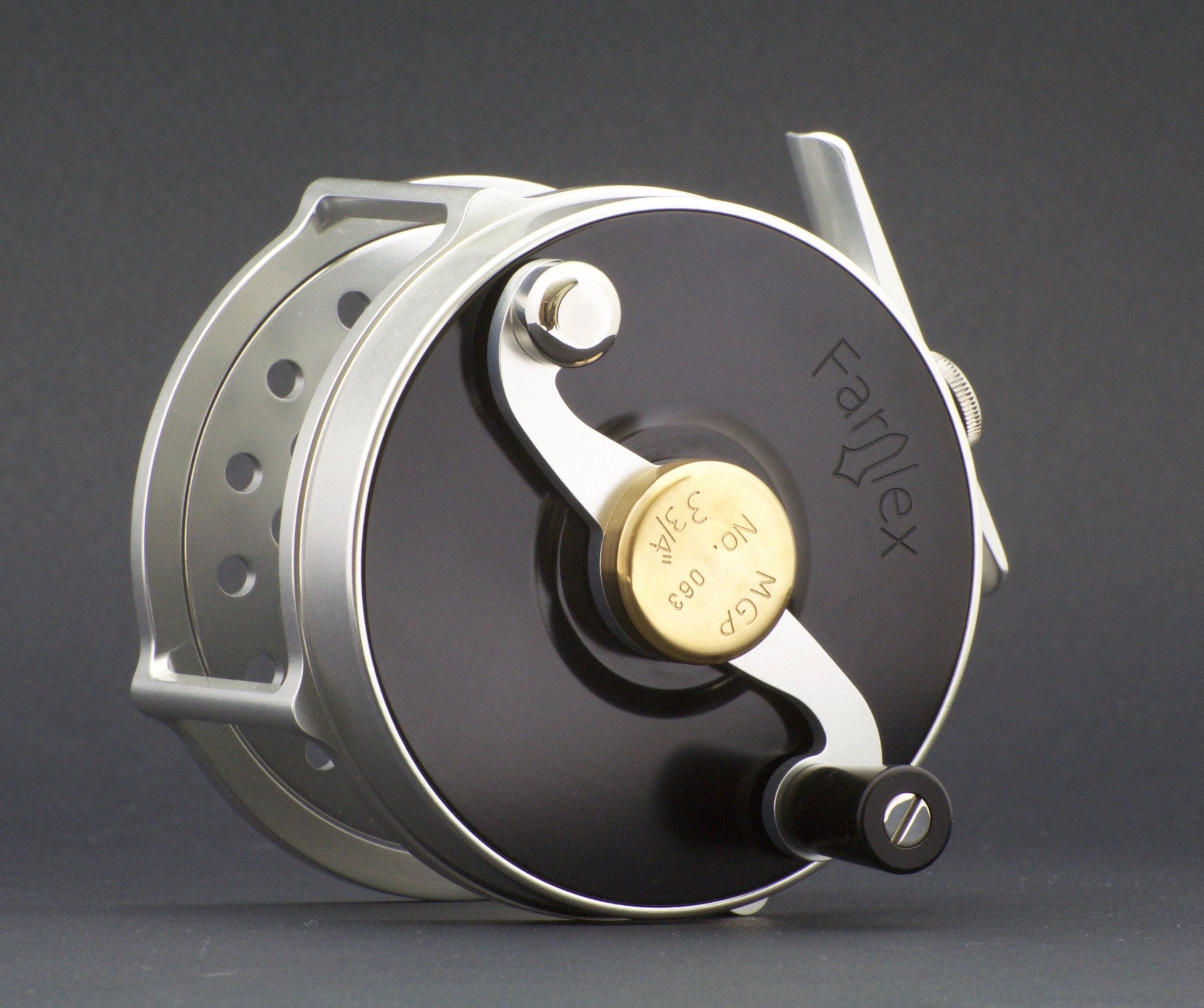 cheap s handle fly reels Farlex 3 3/4" S-Handle Platewind Multiplier Fly Reel