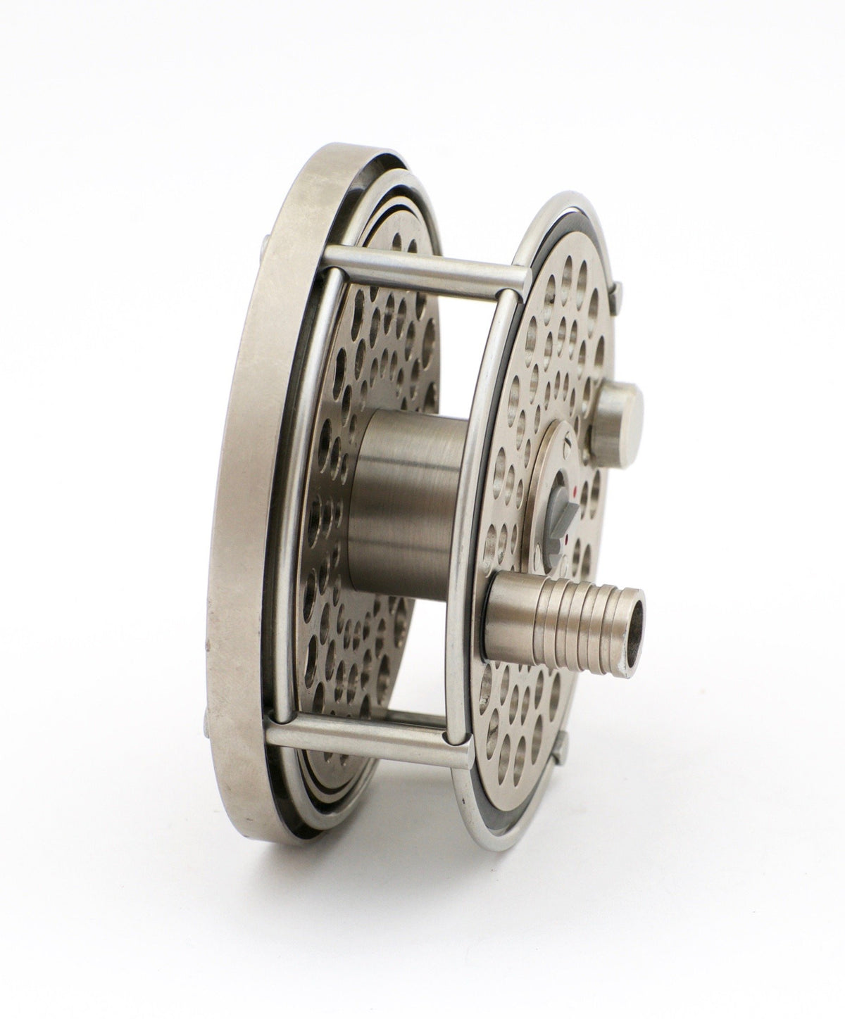 Ari 't Hart S1 Fly Reel and Spare Spool - Nickel Plated