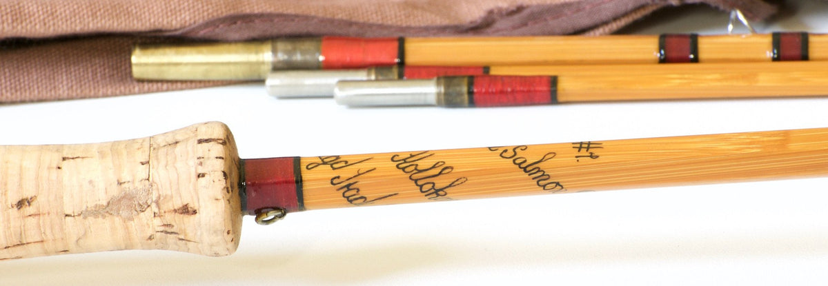 Hardy Hollokona Salmon De-luxe 3/2 8'6' - #4 Bamboo Fly Rod